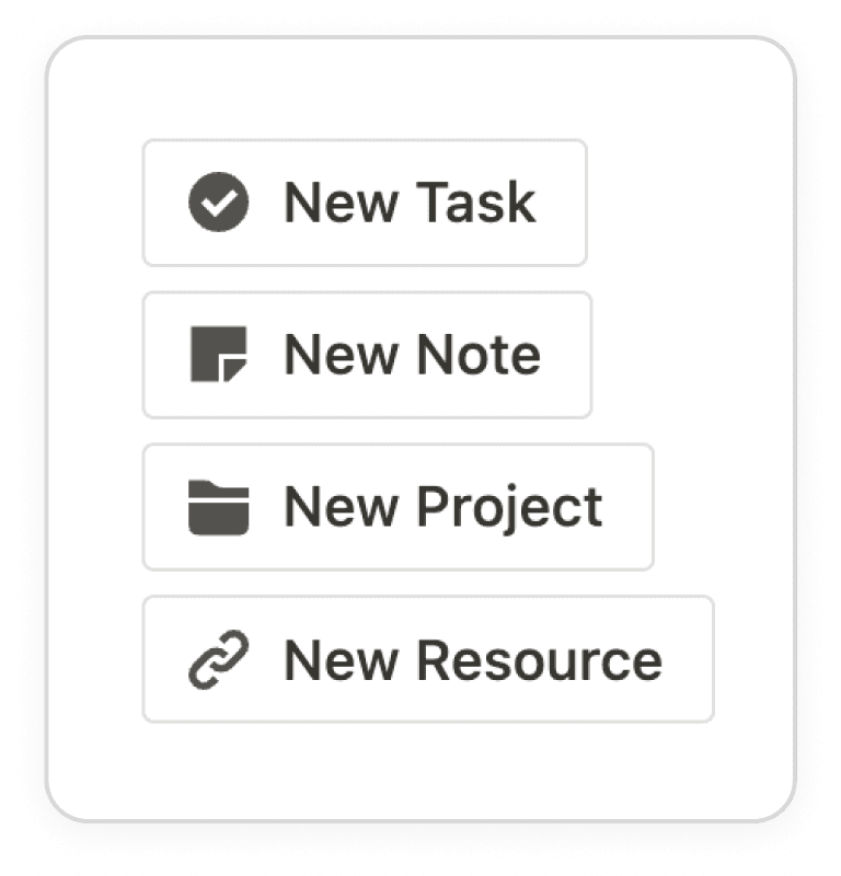 Notion buttons feature